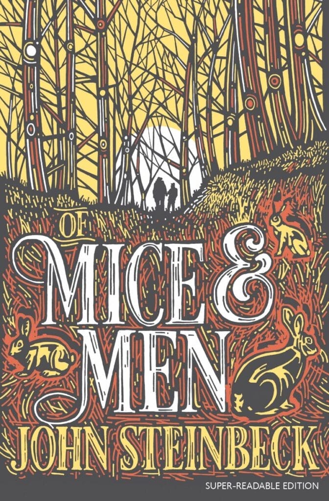 Of Mice and Men by John Steinbeck Book Cover