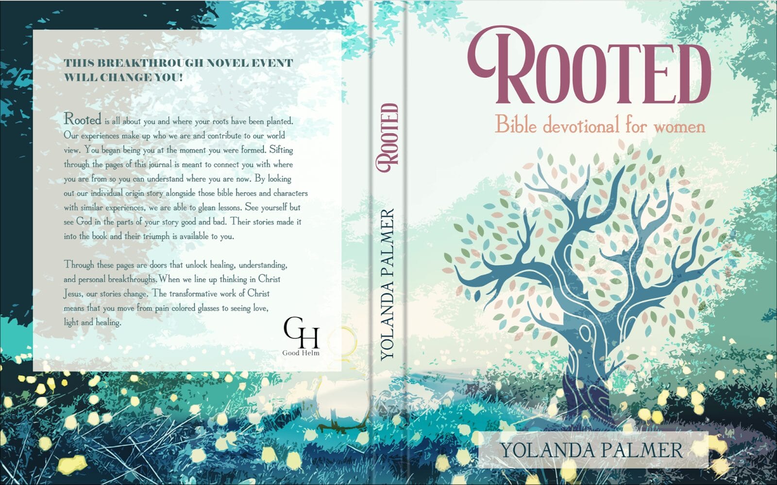 Back cover of a book: Rooted