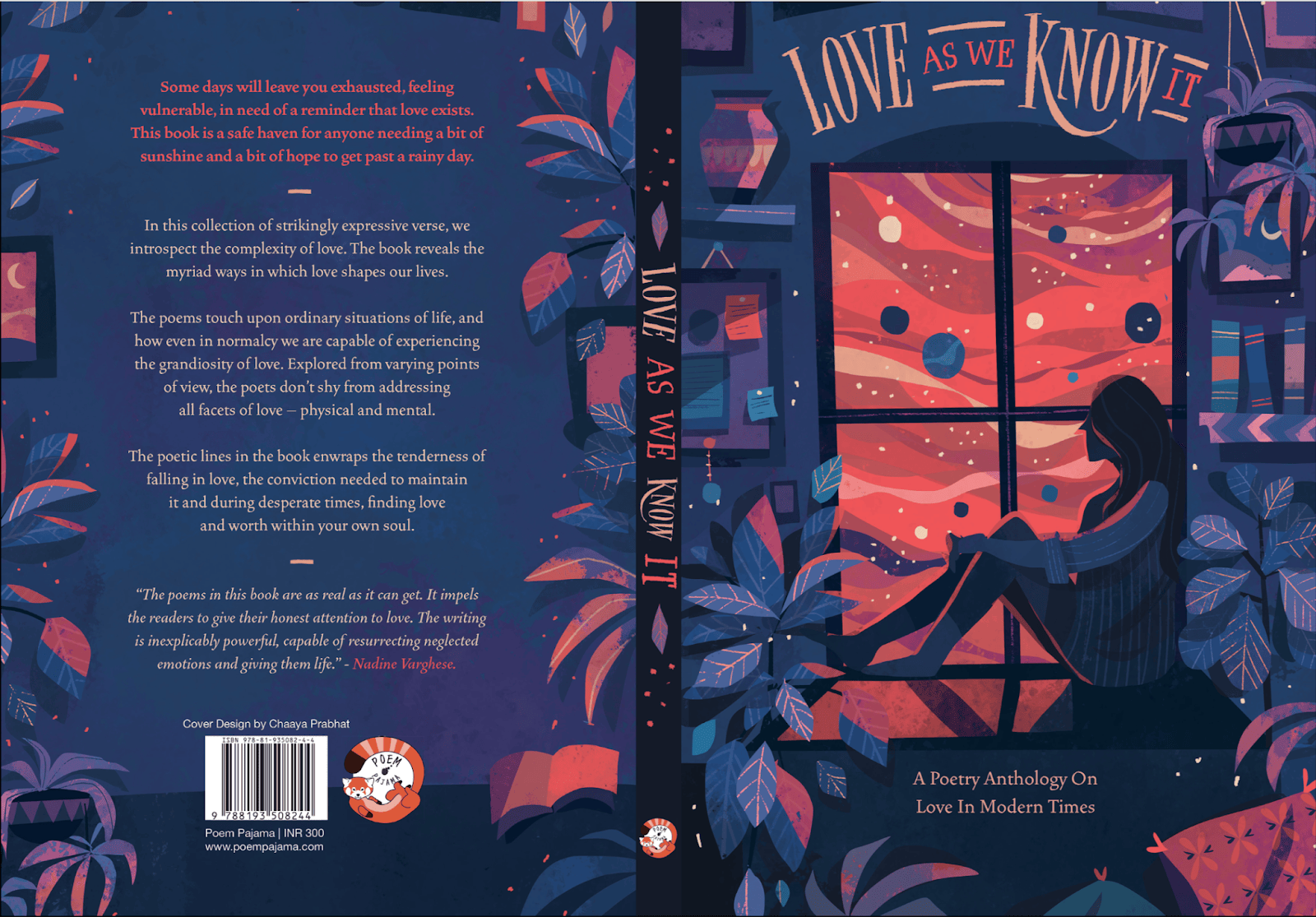 Back cover of a book: Love as We Know It
